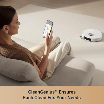 DREAME L10s Ultra Gen 2 Robot Vacuum and Mop, 10,000Pa Suction, MopExtend Tech, All-in-One Base Station, 75 Days Auto-Empty, Mop Self-Washing&Drying, Smart Obstacle Avoidance, Carpet Cleaning