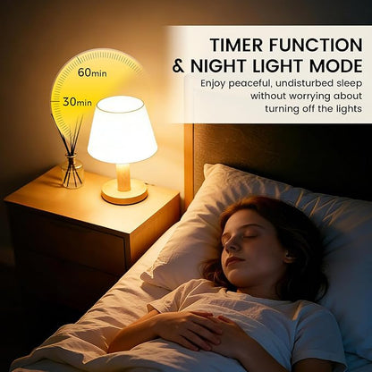 E12 LED Candelabra Light Bulbs with Remote Control, Stepless Dimmable 3000K-6000K, 9W(100W Equivalent), E12 Base, Timer & Night Light, 3Bulb & 1Remote for Bedroom, Ceiling Fan, Chandelier