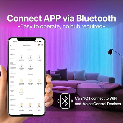 ORALUCE 丨 Bundle - Bluetooth Smart Light Bulb A19 E26 (Pack of 1) & LED Bulb A19 (Pack of 6)