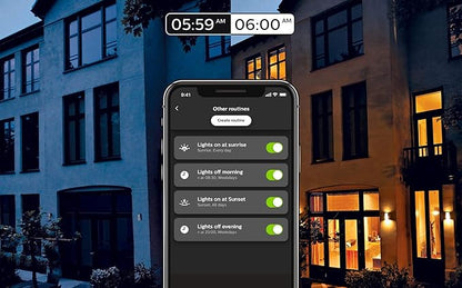 Philips Hue White 2-Pack A19 60W Equivalent Dimmable LED Smart Light Bulbs, Works with Alexa, HomeKit & Google Assistant, (All US Residents, Hub Required)