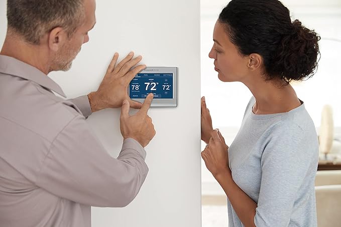Honeywell Home RENEWRTH9585WF Wi-Fi Smart Color Thermostat (Renewed)