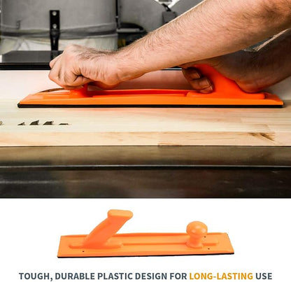 POWERTEC Push Block & Push Stick Fits Table Saw, Router Table, Band Saw & Jointer, Ergonomic Handles, Max Grip, Wood Pusher Reduces Kickback & Increases Safety for Wood working Accessories. 5PK(71009)