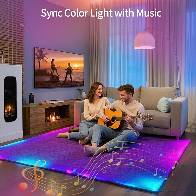 Smart Light Bulbs Work with Apple HomeKit, 16 Million DIY Colours GRBCW WiFi LED Light Bulb Multicolor WiFi and Blutoth Smart Bulbs Compatible with Siri, Alexa, Google Assistant 2 Pack