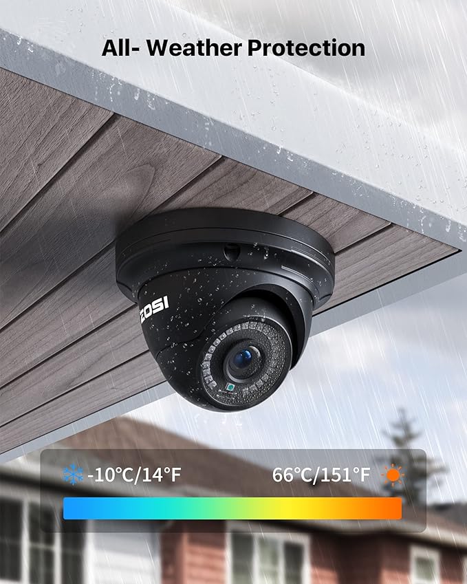ZOSI H.265+ 4K 16CH PoE Security Camera System, 12 X Wired 5MP (3K) Dome PoE IP Cameras Outdoor Indoor, 16CH NVR with 4TB HDD for 24/7 Recording, 80ft Night Vision, Motion Detection, Remote Access