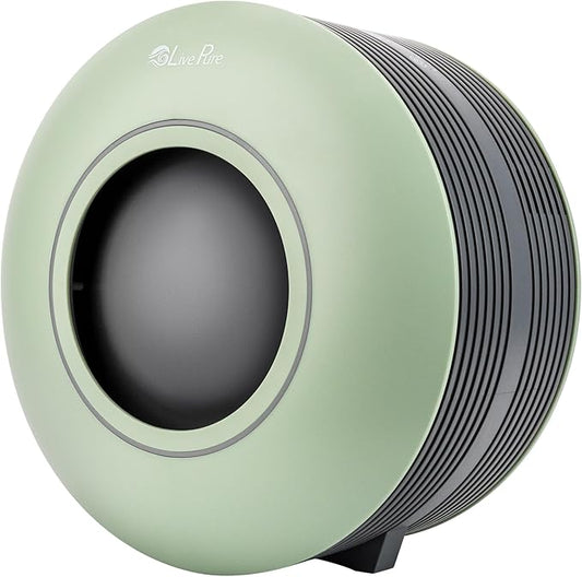 LivePure Capri Series Tabletop Air Purifier, Sage