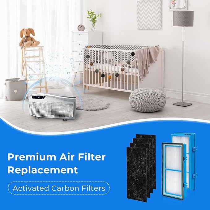 HAPF30AT Filter Replacement for Holmes AER1 Ready Air Purifier Filters for Bionaire Air Cleaner Filter