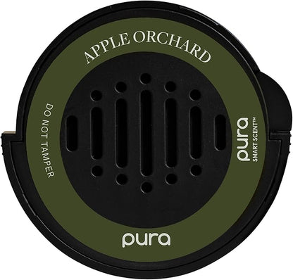 Pura Car Scent Refill - Fragrance for Pura Car Diffuser - Clean & Safe Luxury Diffuser Scent - Long-Lasting Fragrance for 30 Days of Aroma - Apple Orchard