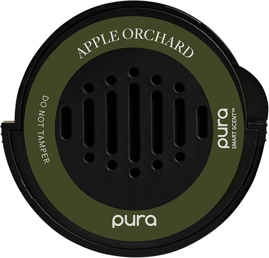 Pura Car Scent Refill - Fragrance for Pura Car Diffuser - Clean & Safe Luxury Diffuser Scent - Long-Lasting Fragrance for 30 Days of Aroma - Apple Orchard