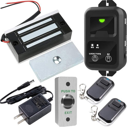 UHPPOTE Remote Control 120Lbs Electric Magnetic Door Cabinet Lock System | Small Maglock for Drawer, Cabinet, Cupboard, Locker, Wardrobe