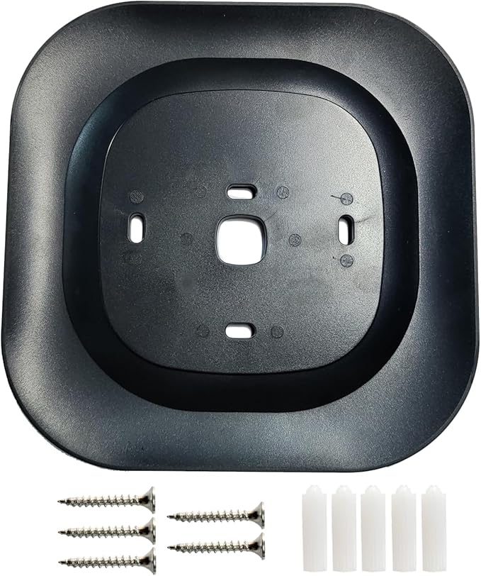 Black Thermostat Decorative Wall Plate Bracket Compatible with New 2022 Ecobee Smart Thermostat Premium & 2022 Ecobee Smart Thermostat Enhanced (2 Pack)