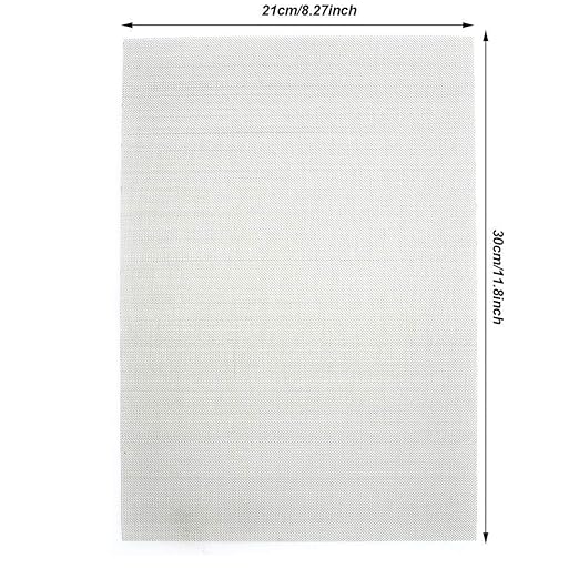 TIMESETL 3 Pcs Stainless Steel Woven Wire 30 Mesh - 12" x 8"(30x21cm) Garden Fence Mesh Cabinets Wire Mesh Window Screen Net
