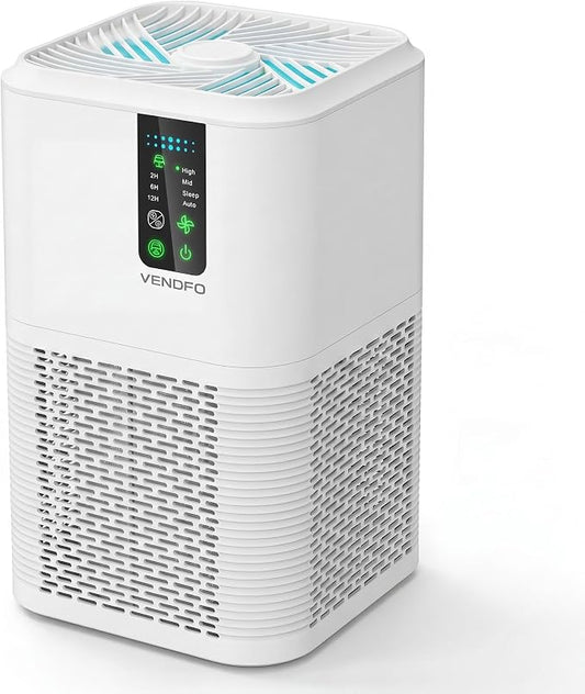 Air Purifiers for Home Large Room Up to 1750ft², Auto Air Quality Monitor