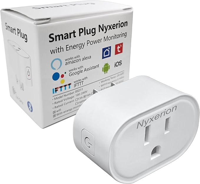 Attendance Simulator Home Security Light HS2Pro Black & Smart Plug BSD11 - Bundle