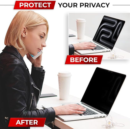 SightPro Magnetic Privacy Screen for MacBook Pro 16 Inch (2021-2026, M1, M2, M3, M4, M5, Pro, Max) Patented Removable Laptop Privacy Filter Shield and Protector