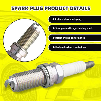 Set of 6 Ignition Coils Pack UF487 90919-02255 & 6 PCS Iridium Spark Plugs