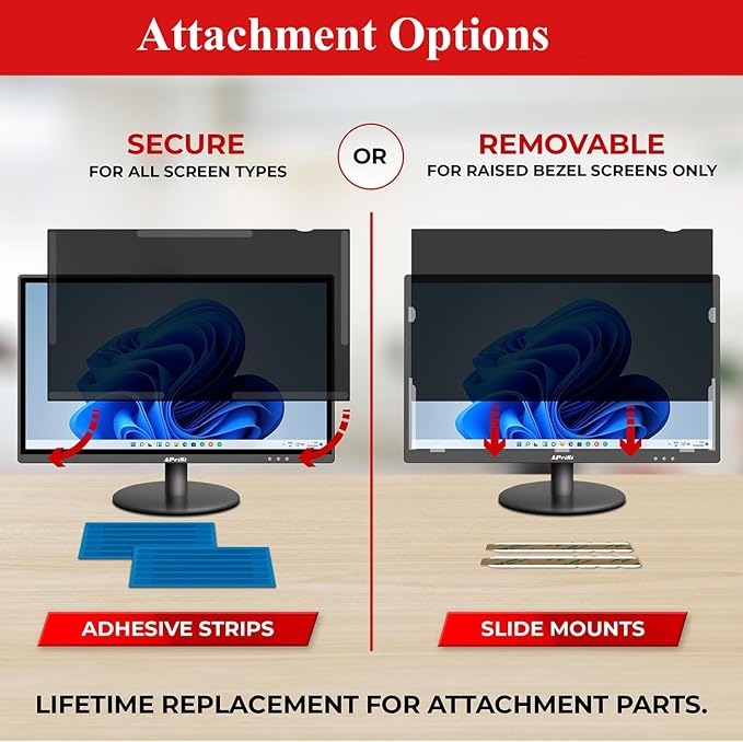 45 Inch Privacy Screen Filter for 32:9 Curved Ultrawide Gaming Monitor | Privacy Shield | Anti Glare | Anti-Blue Light | Eye Protection | Anti Spy | Computer Security Private Filter Protector