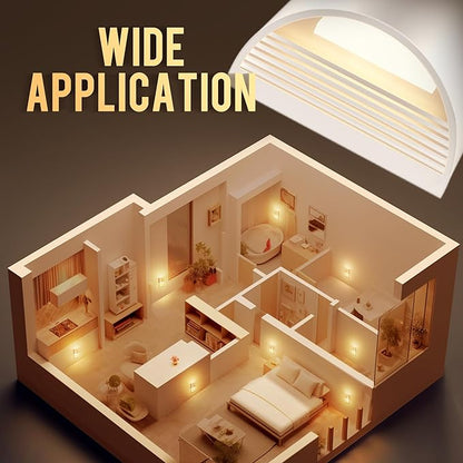 DORESshop Night Light, Night Lights Plug into Wall, Adjustable, 3000K | 3 Level Brightness Adjustable Night Light, Dusk to Dawn Sensor Nightlights for Adults, Bedroom, Bathroom, Hallway, 4 packs