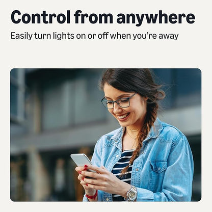 Amazon Basics Smart Recessed 5/6 Inch Downlight, Color Changing, Works with Alexa Only, Control from Anywhere with Voice or App, 2.4GHz WiFi, 1-Pack