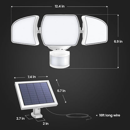 Feit Electric LED Outdoor Security Floodlight, Motion Activated, Daylight