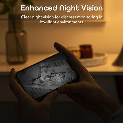 Geeni Vivid Indoor Smart Security Camera – HD Live Stream Camera for Indoor Home Monitoring with Night Vision, 2-Way Audio, Flexible Mount, Micro SD Slot, Motion Detection & App Control – 1Pack, White