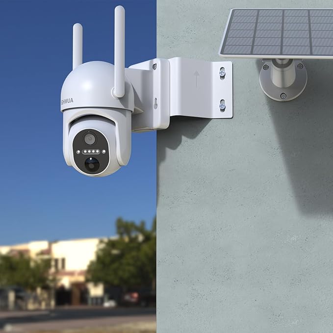 Corner Mount Compatible with SEHMUA Solar Security Cameras (RBX-S45/ RBX-S44/RBX-S40/RBX-S73/RBX-SD22) and Reolink Argus PT 3MP/4MP/5MP/2K, 4K/8MP, Reolink Go PT Ultra Camera（White）