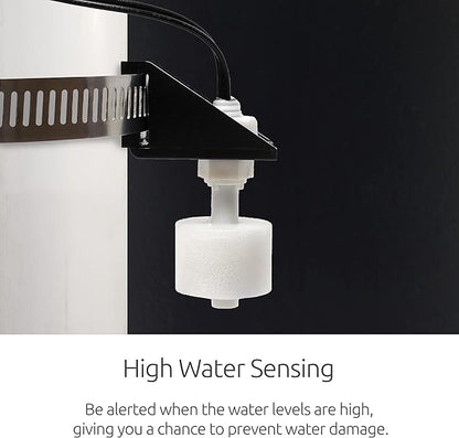 PumpSpy WiFi Sump Pump Smart Outlet 2.0 with Internet Monitoring & Alerts, WiFi Sump Pump Monitor that Connects to 24/7 Remote Monitoring Service, PumpSpy App Available on iOS and Android Devices