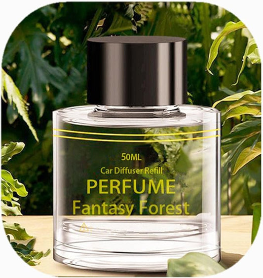 Smart Car Air Fresheners Refill 50ML Made with Natural Plant Extracts Compatible with Various Car Diffuser Refill Universal Perfume Available for 3-5 Months (Fantasy Forest)