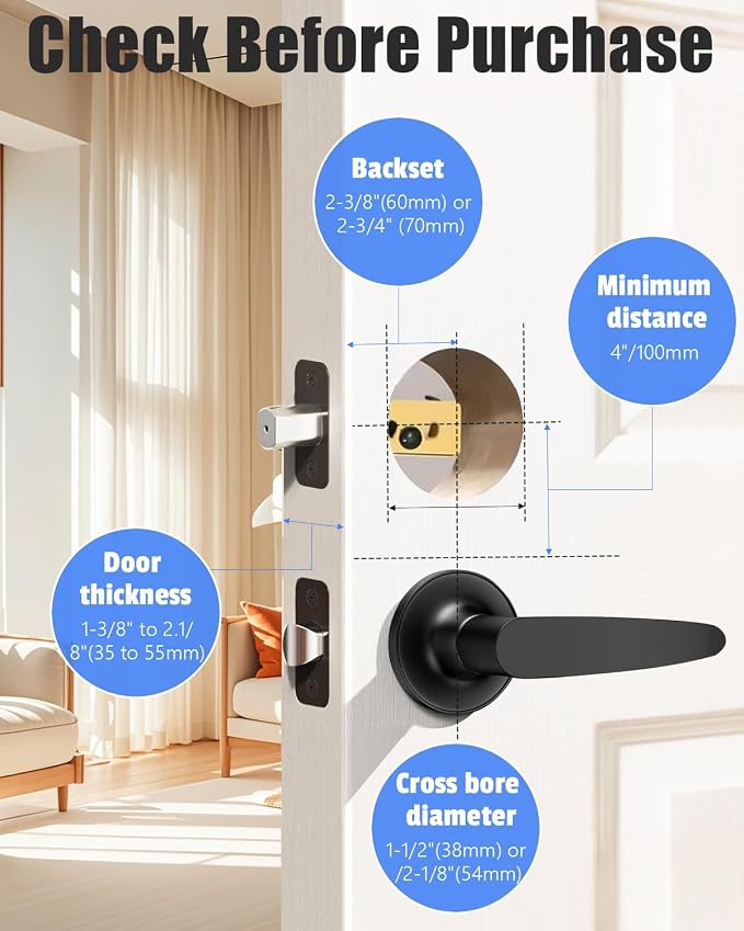 Keyless Entry Smart Door Lock with Code Electronic Fingerprint Keypad Deadbolt Lock for Front Door, Built-in WiFi, App Remote Control, Alexa & Google Voice Control, IP54, 10 Months Battery, Auto Lock
