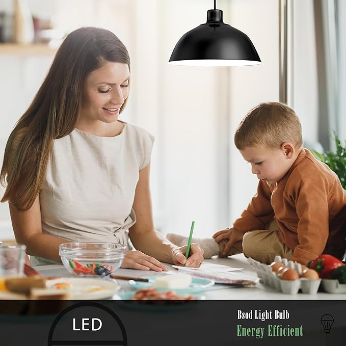 BSOD AC 85-265V 7W LED Magic Bulb with Remote Controller Warm White Emergency Light with Rechargeable Built-in Battery E27 Lamp for Home Indoor Lighting (USB Warm 2 Pack)