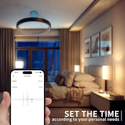 Plug in Lamp Dimmer Digital Light Switch for Dimmable LED/CFL Lights and Incandescent/Halogen, White - No Remote