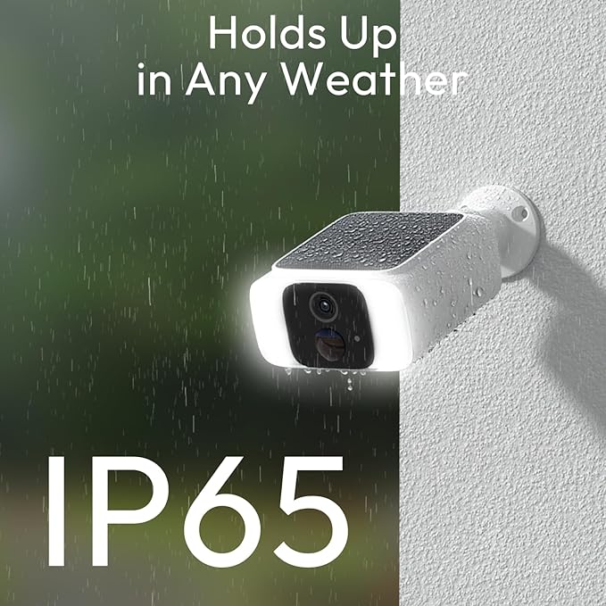 2.4G&5G Solar Security Cameras Wireless Outdoor, 2.5K WiFi Outdoor Cameras for Home Security with Embedded Solar Panel, AI Motion Detection & Siren, Color Night Vision, 2-Way Talk,Waterproof