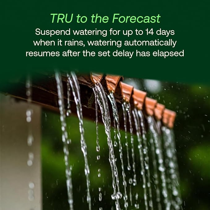 Rain Bird TRU6I Program-Based Indoor Irrigation Controller/Timer, WiFi Ready, 6-Zone/Station
