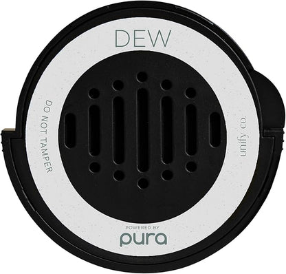 Pura Car Scent Refill - Fragrance for Pura Car Diffuser - Clean & Safe Luxury Diffuser Scent - Long-Lasting Fragrance for 30 Days of Aroma - Dew