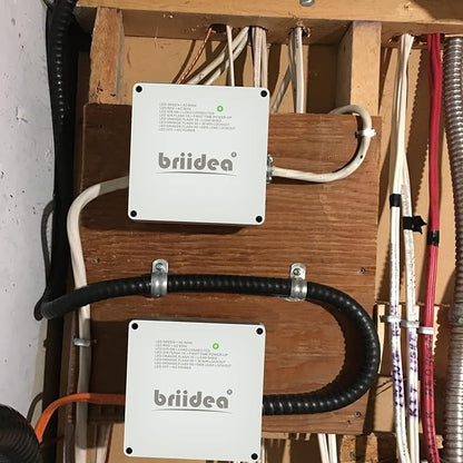 Briidea 50 Amp Smart Management Module (SMM), Load Management Device to Protect Generator from Overload, Gray