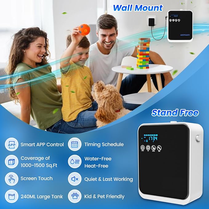 Waterless Essential Oil Diffuser,House Scent Air Diffusers for Home Hotel
