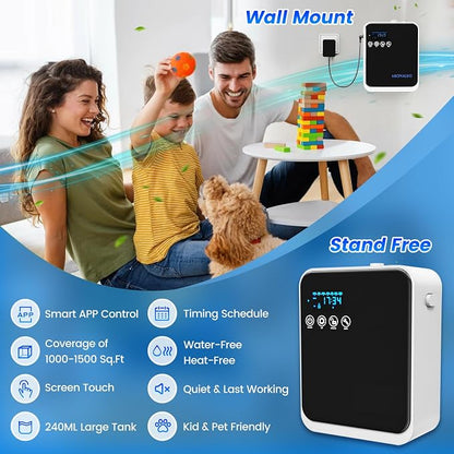 Waterless Essential Oil Diffuser,House Scent Air Diffusers for Home Hotel