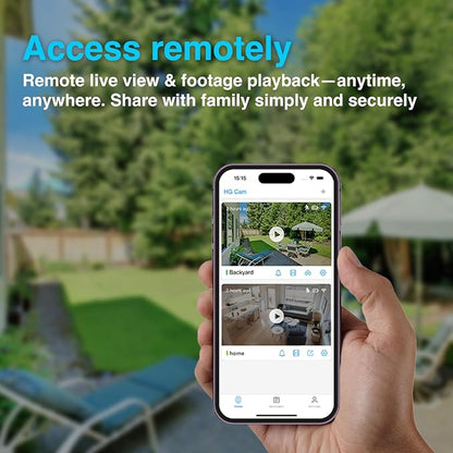 SOIADV Solar Security Cameras Wireless Outdoor - 2K Pan Tilt 360° View WiFi 6 Home Security Camera with AI Motion Detection, Color Night Vision, 2-Way Audio, IP65 Waterproof, Support SD/Cloud