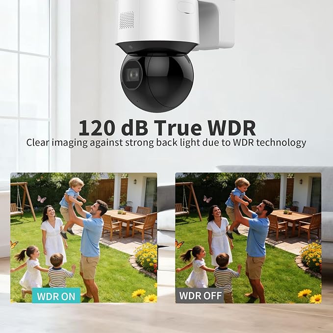 DS-2DE3A404IWG-E/W 4MP Hik PoE Dome Mini PTZ Camera with 4X Zoom IR, Pan and tilt Ability, Excellent Low-Light Performance, IR Night Vision 50m, Audible and Visual Alarm, Support Upgrade