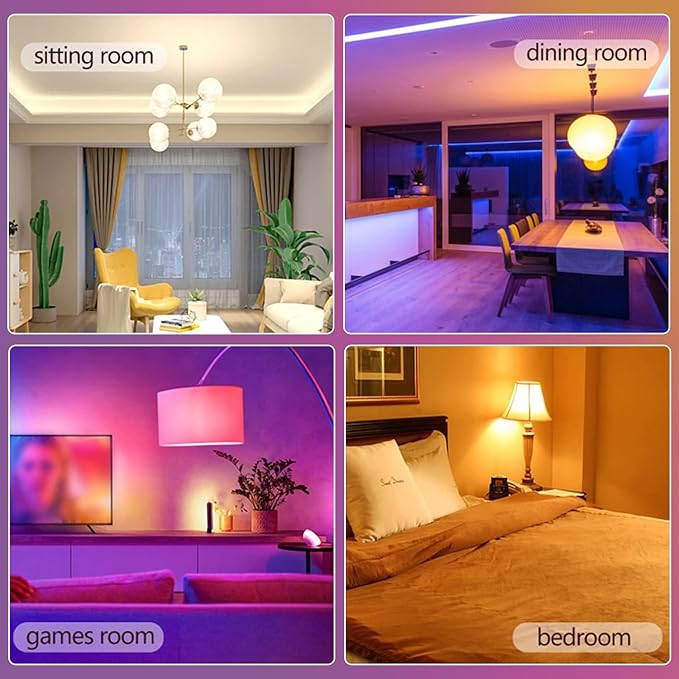 XRise E12 LED Bulb 3W Color Changing Candle Light (RGB + Warm White) 12 Colors, 3000K, Remote Control Included (2 Remote) Decorative Candle Lamp for Stage Home Decor,9 Pack