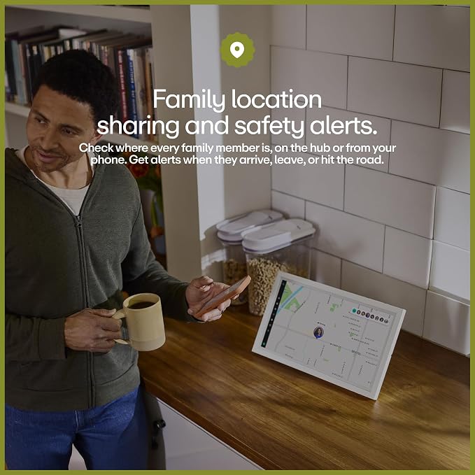 Greenlight Family Hub 15.6" Digital Wall Calendar with Touch Screen Display | Sync all family schedules, chores, grocery lists, and free unlimited photos with one 15.6" smart home hub