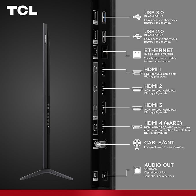 TCL 75 Inch Class QM64L Series | Mini LED QLED 4K HDR Smart Fire TV | 75QM64L, 2026 | 120Hz-144Hz High Brightness, Dolby Vision Atmos, Alexa+ Voice Remote AI Streaming Television | Amazon Exclusive