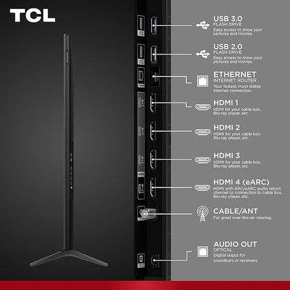 TCL 75 Inch Class QM64L Series | Mini LED QLED 4K HDR Smart Fire TV | 75QM64L, 2026 | 120Hz-144Hz High Brightness, Dolby Vision Atmos, Alexa+ Voice Remote AI Streaming Television | Amazon Exclusive