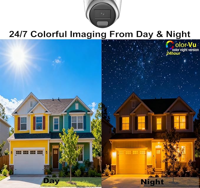 DS-2CD2347G2-LSU/SL 4MP Color-Vu IP PoE Turret Dome Camera, 2.8mm, 247 Full Color Night Version, Strobe Light and Audible Warning, 130dB WDR, H,265+, IP67, Two Way Audio, Outdoor, Work with Ⲏіkconnect