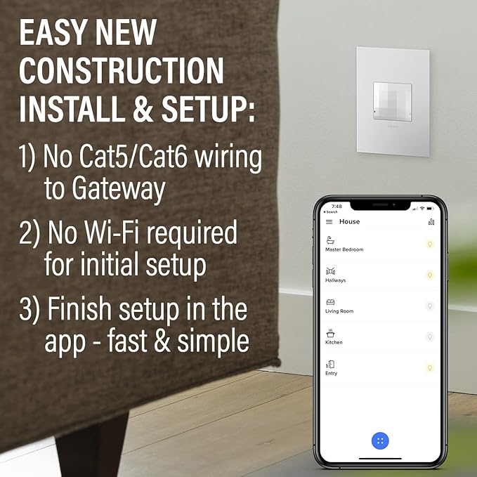 Legrand adorne with Netatmo Smart Home Gateway/Hub in White, WNAH1W1