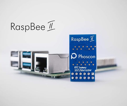 RaspBee II - Universal Raspberry Pi Zigbee 3.0 Gateway, Includes deCONZ & Phoscon App, Home Automation, Home Assistant, ioBroker, Zigbee2MQTT