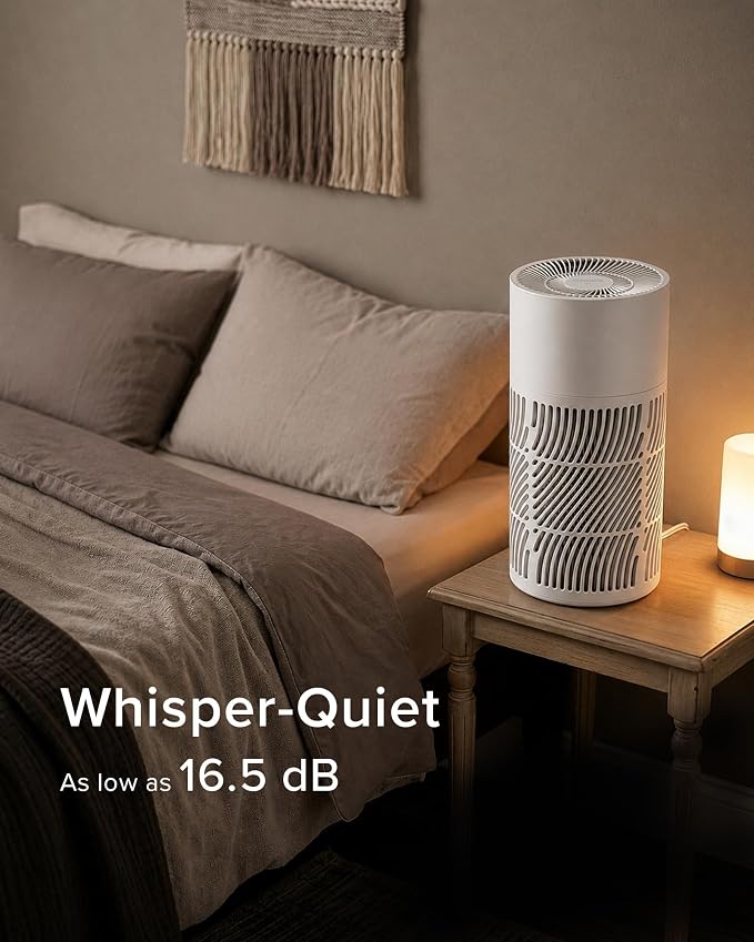 Nuwave OxyPure HEPA Air Purifier for Home Bedroom up to 857 Sq Ft