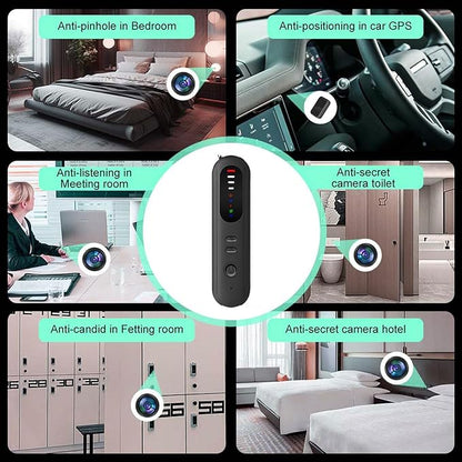 LXIANGN Hidden Camera Detector - 2025 5-in-1 Multi-Function Advanced Camera Detector and Bug Detector,Scanner for Home Office Travel Security