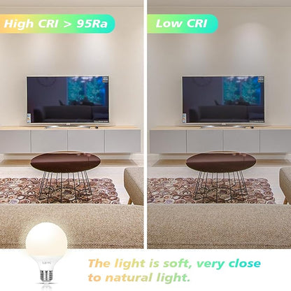 RGB LED Color Changing Light Bulb, 12W Dimmable Bluetooth Light Bulbs with E26 Base, Compatible with Mobile App & Remote Controller, Featuring Millions of Colors and Multiple Dynamic Modes (2 Pack)