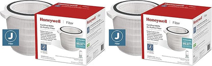 Honeywell HEPA Air Purifier Filter. AirFilter for Airborne Allergens, Wildfire, Smoke, Dust, Pet Dander, Pollen & More. J HEPA Filter for Honeywell HP1830 Air Purifiers, HRFJ830 (Pack of 2)