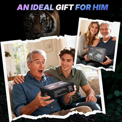 WOSPORTS 4K Night Vision Goggles with 48MP Photo, 3280ft Full Color Vision, 1300ft IR Distance, 3" HD Screen, 10X Optical Zoom, 5000mAh Battery, Binoculars for Wildlife Observation, Gifts for Men